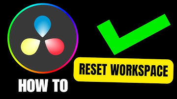 How To Reset Workspace in Davinci Resolve (2024)