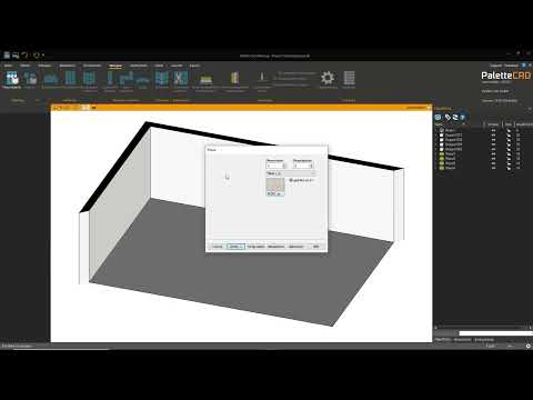 Select installation type (free tile panel)