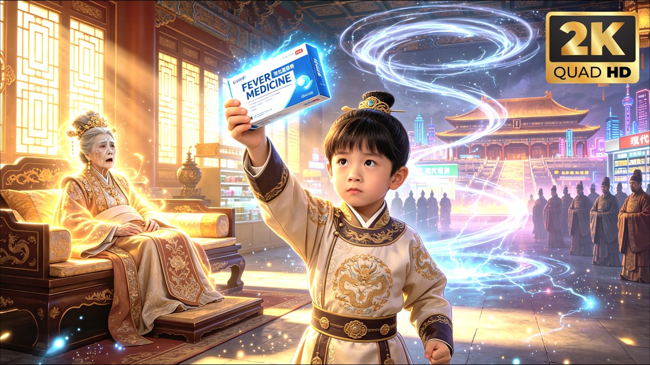 [FULL]Lil prince opens portal to modern world?! saves grandma, boosts dynasty to peak 🔥👑#cdrama