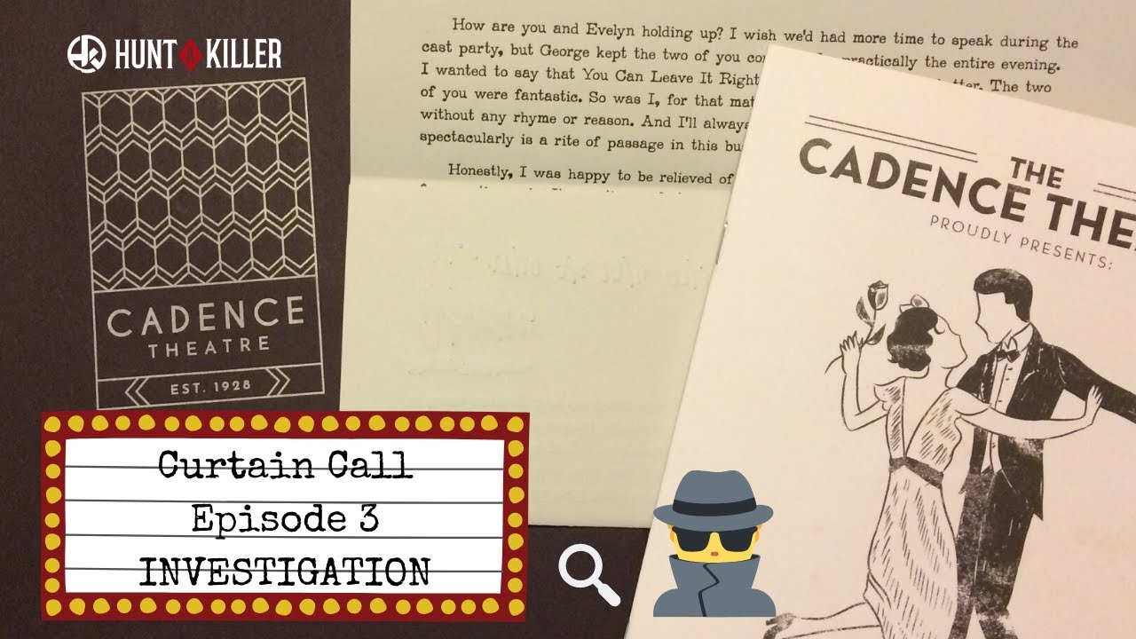 ALL THE SPOILERS! Hunt A Killer Curtain Call Episode 3 Investigation