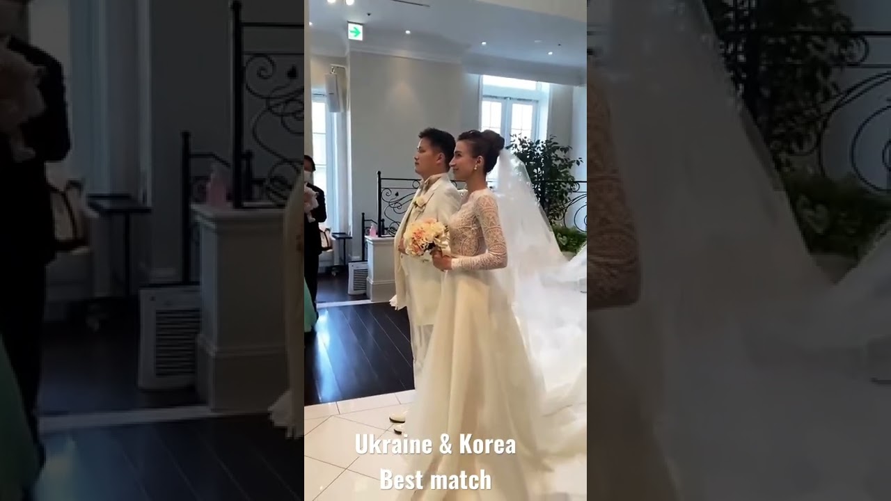 Ukrainian & Korean wedding！