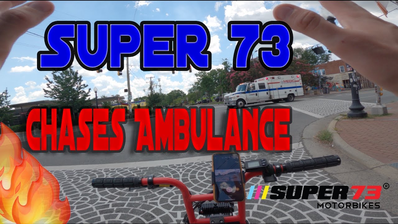SUPER 73 OG CHASING AN AMBULANCE EPIC e bike