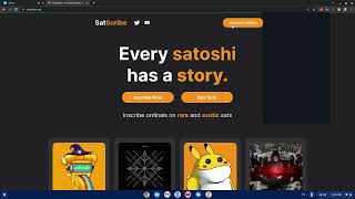 How to Make a Bitcoin Ordinal Inscription in Under Two Minutes | Bitcoin Ordinals