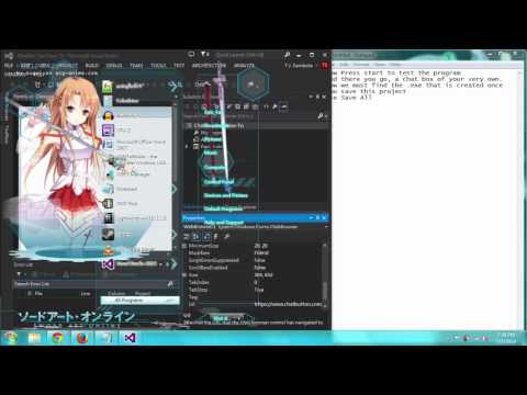 How to make your own chatbox program with Visual Basic