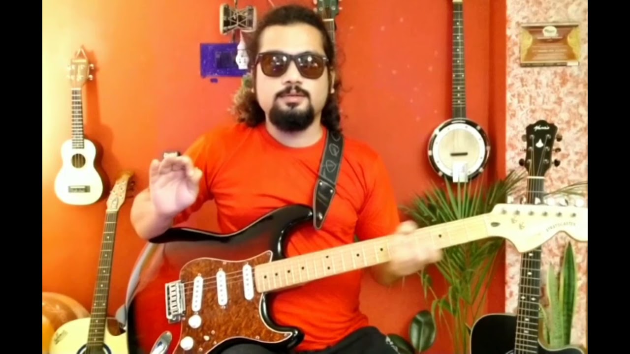 Right Hand Open String Plecturm Exacrice // Guitar Lessons // Biswajit Sir