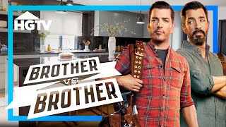 Which Property Brother Will Be King of the Kitchens? | Brother vs. Brother | HGTV