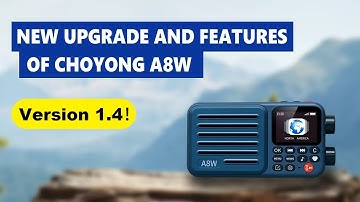 Choyong A8W Version 1.4 Update: New Features & Enhancements You Need to Know!