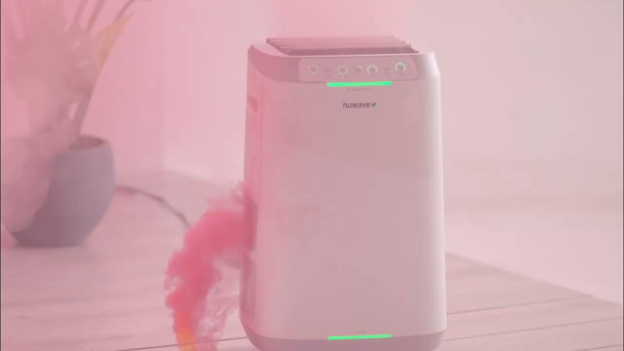 NuWave OxyPure Zero Air Purifier Smoke Test Breathe Easy! YouTube