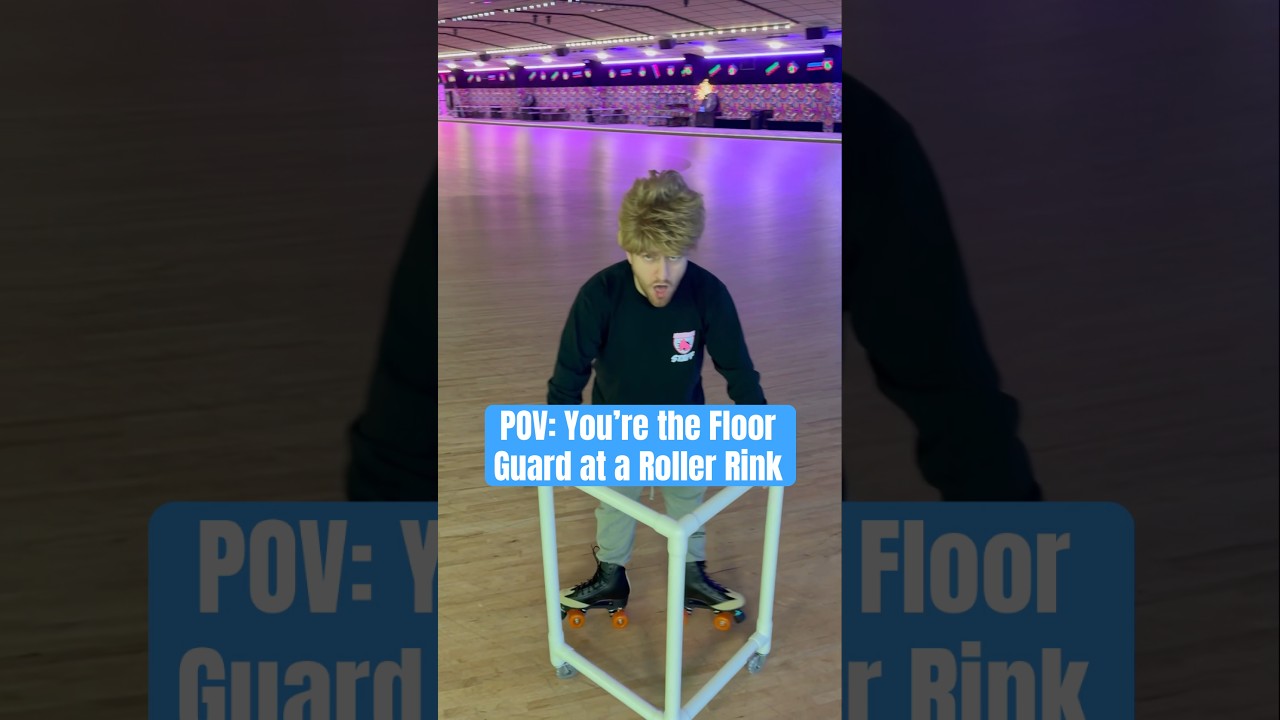 POV: Вы — охранник на роллердроме🛼