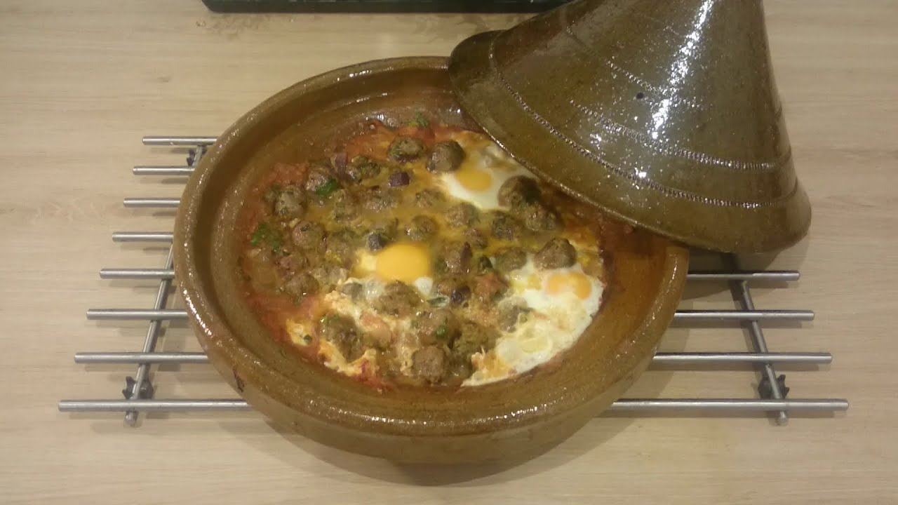 Tajine de kefta aux oeufs YouTube