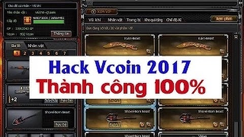 Hack vcoin TXT  Đột Kích CF hack vcoin cf 2017 với cách mới nhất