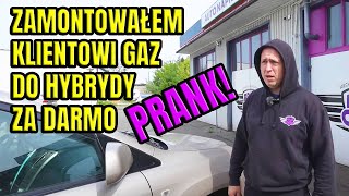 ZAMONTOWAŁEM KLIENTOWI GAZ DO HYBRYDY CAŁKOWICIE ZA DARMO!! REAKCJA KLIENTA BYŁA ZASKAKUJĄCA!