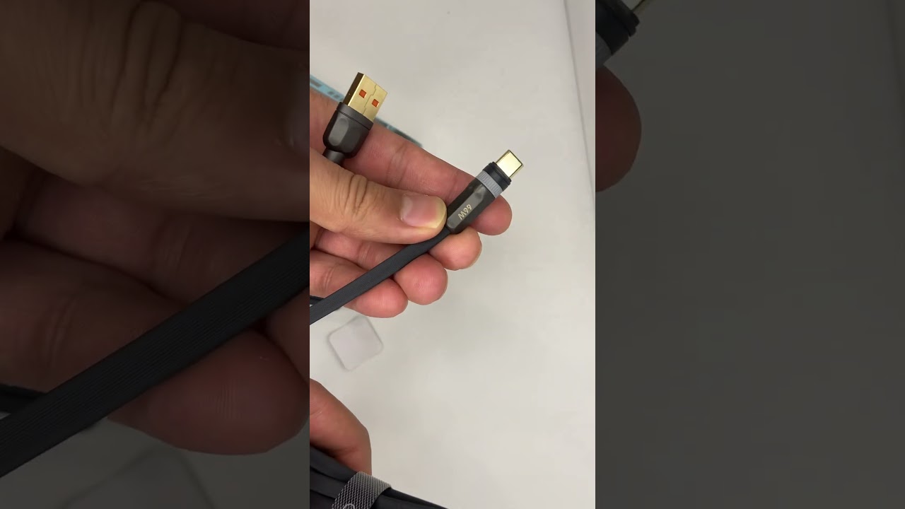 Кабель type-c RRMAX 66w быстрая зарядка 