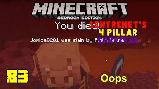 Searching the Nether! | 4 Pillar Survival with SentreNet: Ep 83 | Minecraft SkyBlock
