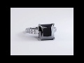 608 carat princess cut natural black diamond engagement ring 14k white gold