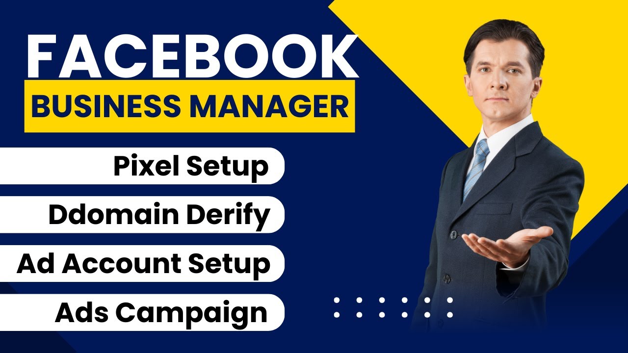 How create Facebook Business Manager | Facebook Pixel Setup | Facebook ...
