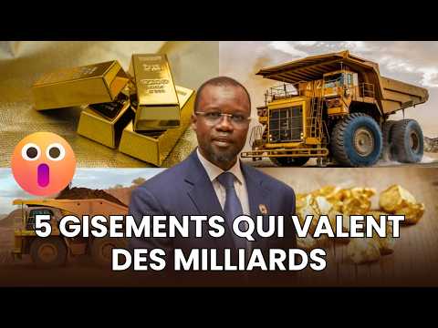 OFFICIEL : Les 5 Mines d’Or qui Peuvent Rendre le Sénégal RICHE ! 💰