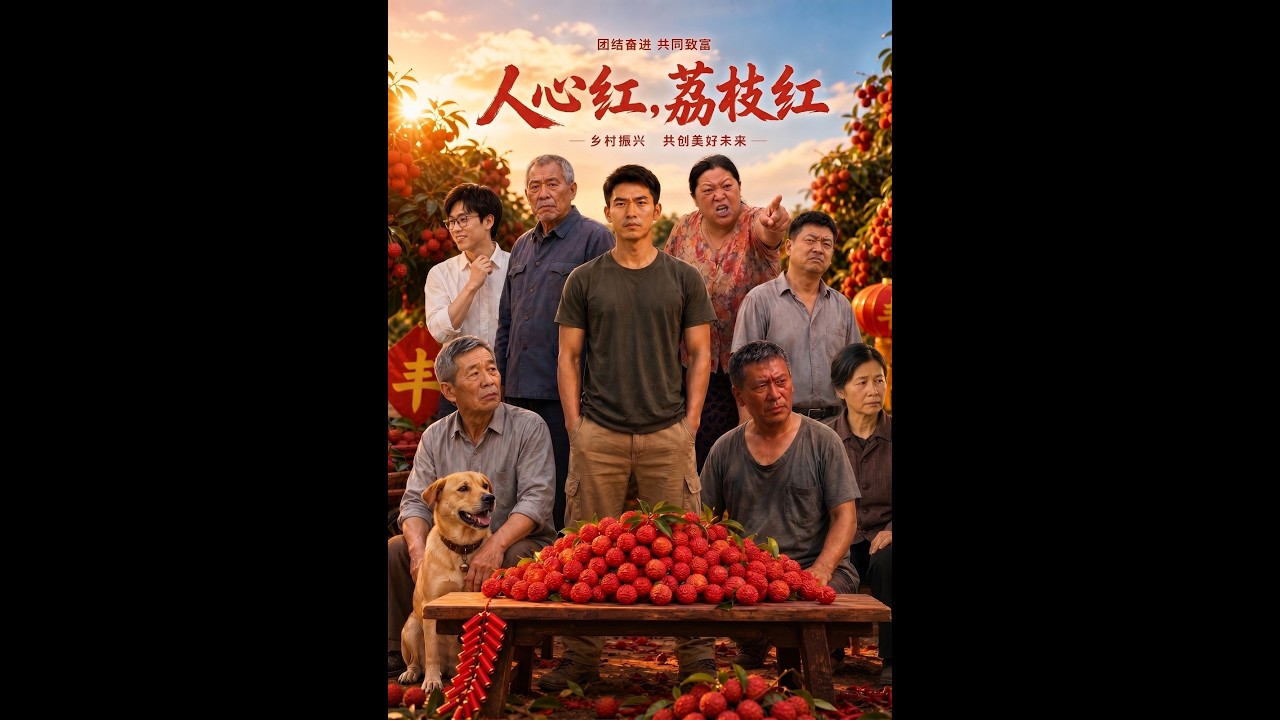 【一口气看完】《人心红，荔枝红》#短剧 #AI短剧 #逆袭 #drama #爽剧 #鲨鱼先生