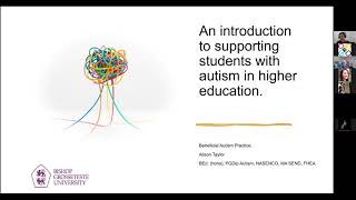 2021.10.19 Diversity Series: An Introduction to Supporting Students with Autism in Higher Education