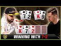 How to win THOUSANDS OF EUROS with the WORST starting poker hand!