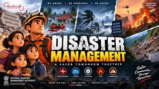 Information Disaster Management Awareness | NDMA India | Earthquake, Flood, Cyclone, Fire & Landslide Safety Update