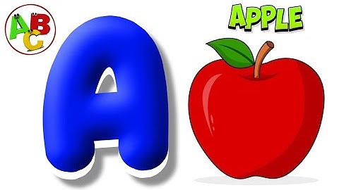 Thumbnail of "🎵 A is for Apple: The Ultimate Alphabet Phonics Song for Kids! 🍏🎤 | Fun Nursery Rhymes"
