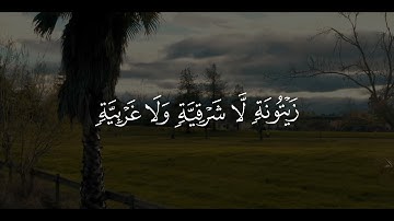 [ النُّورْ: 35] القارئ الشيخ:محمد صديق المنشاوي «رحمه اللَّه»
