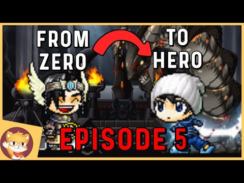 Chaos Root Abyss Defeated! | Zero To Hero | Episode 5 | Maplestory Progression | Gms | Reboot