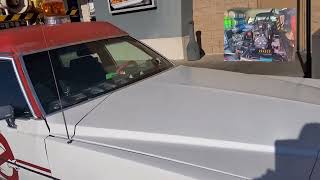 Kitt the Ghostbuster at Cinema Cafe with Hampton Roads Ghostbusters and Ecto  1 March 24, 2024