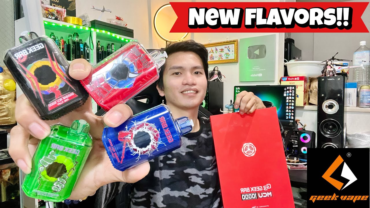 GEEKBAR MCU 10k NEW FLAVORS! YouTube