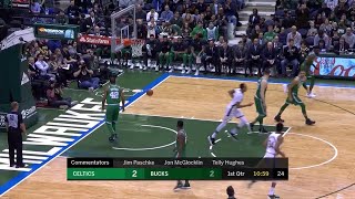 1St Quarter, One Box Video Milwaukee Bucks Vs. Boston Celtics