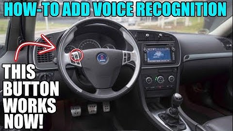 Adding Voice Recognition (Part 3 Saab Nav Install)