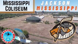 Mississippi Coliseum - Microsoft Flight Simulator STADIUM LANDING!