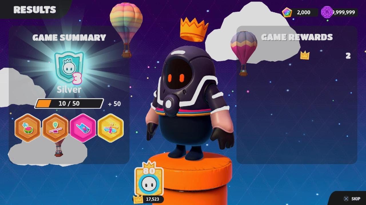 Fall Guys XTREME Ranked Jump Blowdown Win 6583