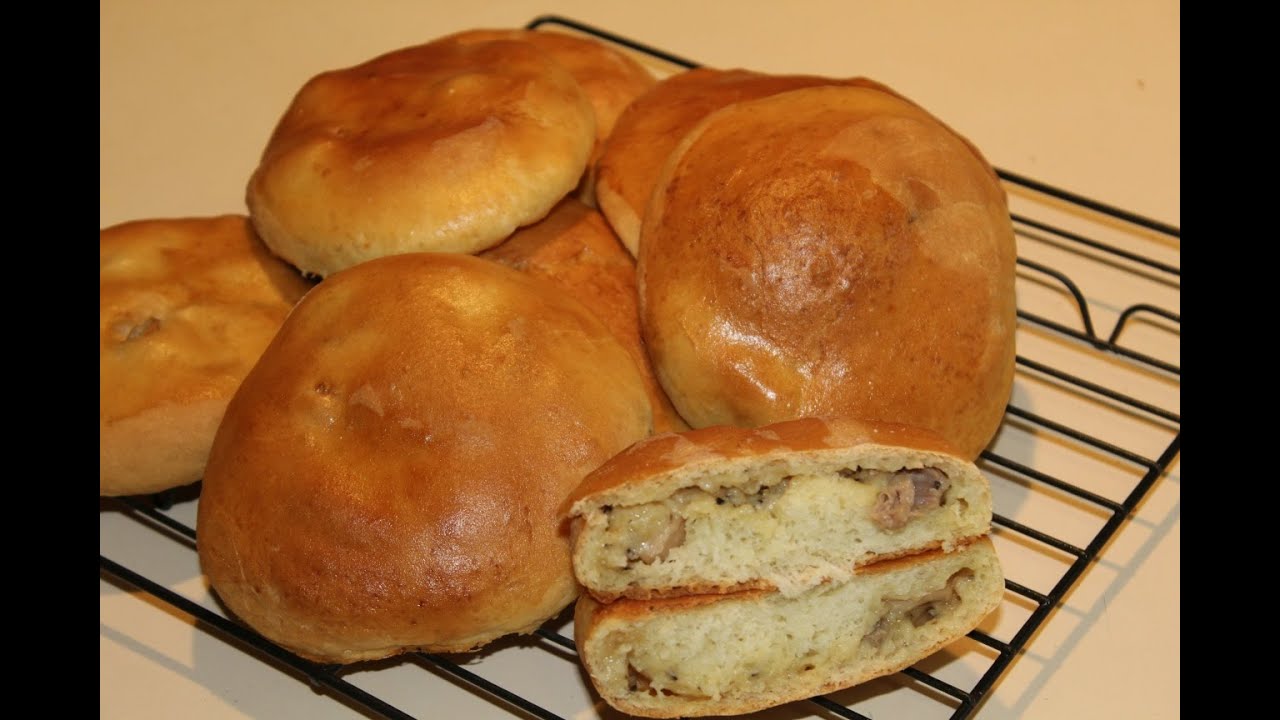 Chicken & Onion Bread Rolls YouTube