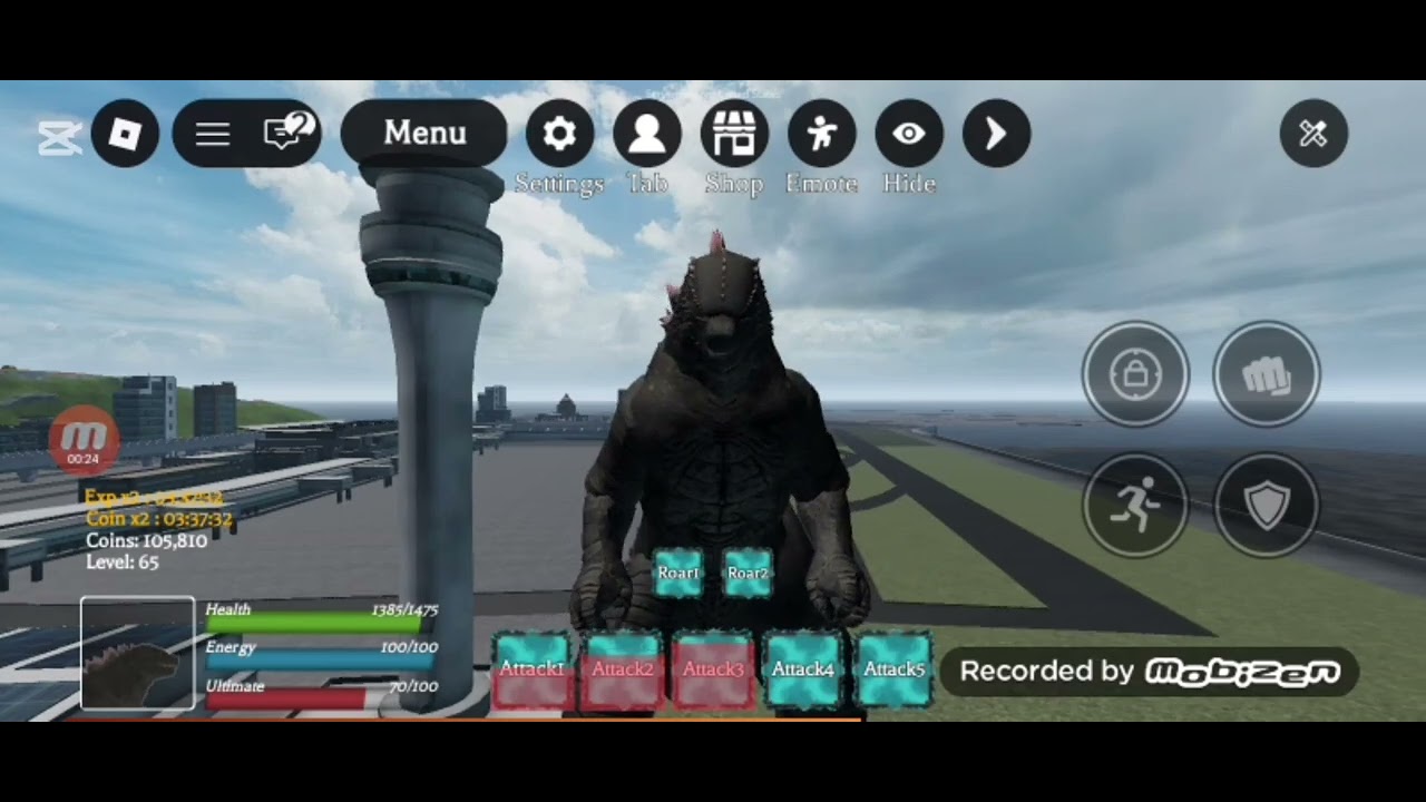 Showcase Godzilla 2024 not showing full attacks :(