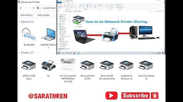 How to share Printer របៀបសៀរម៉ាស៊ីនព្រីន