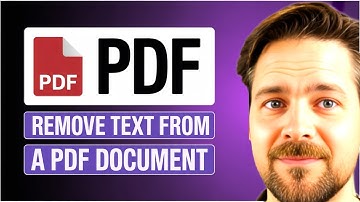 How To Remove Text From a PDF Document - 2025 (Updated Tutorial)