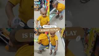 Zayan hits a SIX! 🏏💥 #baby #cricket #shorts