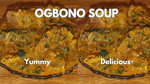 The Best OGBONO SOUP in the world | Ogbono Soup