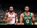 NBA OPENING NIGHT 2K25: KNICKS vs CELTCS | ULTRA REALISTIC GAMEPLAY (PC)