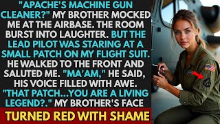 My Brother Laughed At Me As The Gun Cleaner — Until A Pilot Recognized Her Impossible Shot Medal