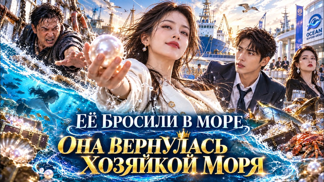 【Система】Дядя сбросил её за борт — теперь она видит сокровища на дне | Sea Queen Rises #романтика
