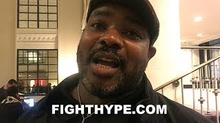 CRAWFORD'S TRAINER INSISTS NOBODY BEATS ERROL SPENCE EXCEPT TERENCE: "THE REST CAN'T TOUCH SPENCE"