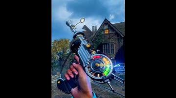Ray gun 2.0 Mastercraft weapon inspection in cod Bo6 zombie #bo6 #mw3 #warzone #cod #callofduty