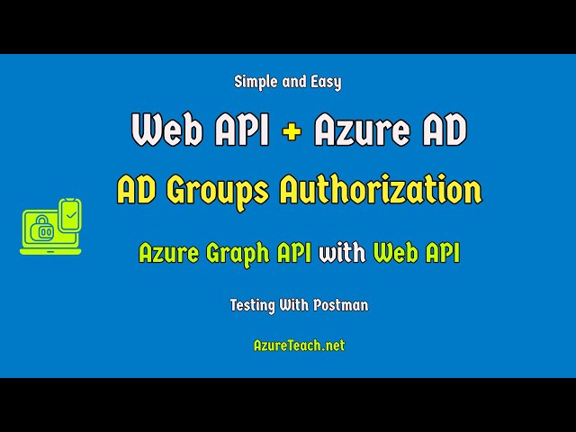Web Api With Azure Ad Authentication In Net Core By