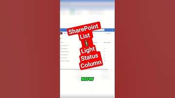 SharePoint List: Status Column Magic with JSON #shorts