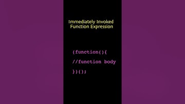 What is an IIFE in Javascript ? | Immediately Invoked Function Expression | Javascript Tips