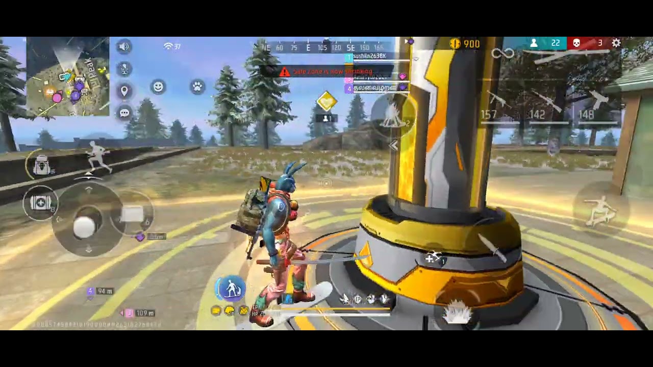 Insane BR Ranked Rush Gameplay 8 Kills & Easy Booyah Free Fire India ...