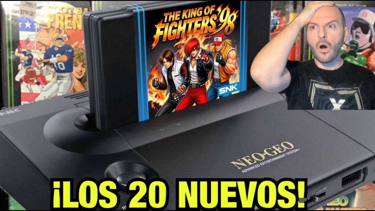 NEO GEO AES+: Los 20 PRÓXIMOS JUEGOS que saldrán a la venta episode artwork